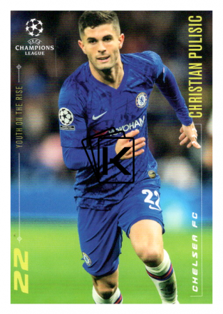 2020 Topps LM Youth On The Rise Christian Pulisic Chelsea FC