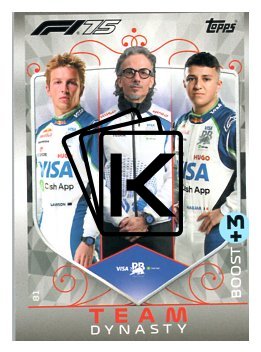 2025 Topps Turbo Attax F1 VCARB  81	Lawson / Mekies / Hadjar