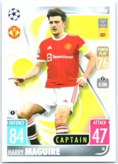 fotbalová kartička 2021-22 Topps Match Attax UEFA Champions League 30 Harry Maguire Captain Manchester United