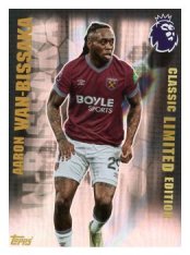 fotbalová kartička 2025-26 Topps  Premier League - Classic Limited Edition LE17 Aaron Wan-Bissaka (West Ham United)