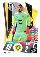 fotbalová kartička Topps Match Attax Champions League 2020-21 DOR4 Roman Bürki Borussia Dortmund