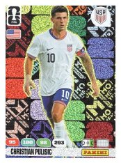 fotbalová kartička World Cup 2026 Adrenalyn XL Momentum Christian Pulisic (United States)