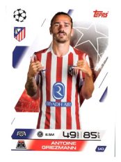 fotbalová kartička 2025-26 Topps Match Attax UCC 143 Antoine Griezmann (Atlético de Madrid)