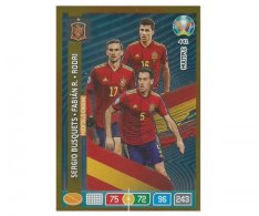 Panini Adrenalyn XL UEFA EURO 2020 Multiple Midfield Engine 441 Busquets Fabian R. Rodri Spain