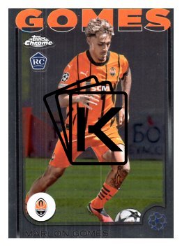 fotbalová kartička 2024-25 Topps Chrome UCC 30 Marlon Gomes, FC Shakhtar Donetsk RC