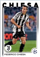 fotbalová kartička 2024-25 Topps UEFA Club Competitions Flagship 46 Federico Chiesa Juventus