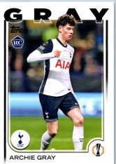 fotbalová kartička 2024-25 Topps UEFA Club Competitions Flagship 170 Archie Gray RC Tottenham Hotspur