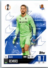 fotbalová kartička 2024-25 Topps Match Attax UEFA Club Competitions 281 Alex Remiro (Real Sociedad de Futbol)