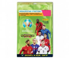 Panini Adrenalyn XL UEFA EURO 2020 KickOff Starter Pack zelená verze (2 balíčky + 3limitované karty)