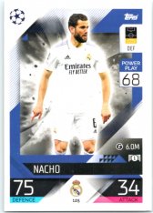 Fotbalová kartička 2022-23 Topps Match Attax UCL125 Nacho - Real Madrid CF