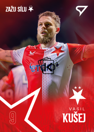 2025-26 SportZoo SK Slavia Praha 25 Vasil Kušej