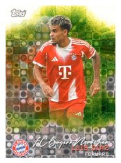 fotbalová kartička 2025-26 Topps Team set FC Bayern Munchen Pitch Pursuits PP-4 Luis Díaz Halo