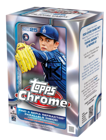 2025 Topps Baseball Chrome Blaster Box