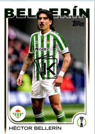 fotbalová kartička 2024-25 Topps UEFA Club Competitions Flagship 161 Héctor Bellerín Real Betis