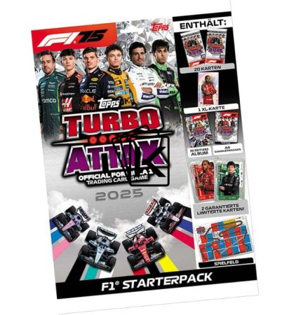 2025 Topps Turbo Attax Formule 1 Starterpack