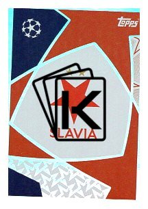 2025-26 Topps Champions League SK Slavia Praha 410 Club Badge