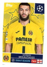 2025-26 Topps Champions League   Villarreal CF 475 Georges Mikautadze