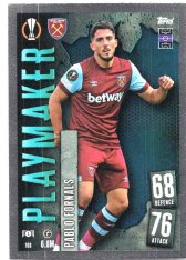 Fotbalová kartička 2023-24 Topps Match Attax UEFA Club Competitions 108 Pablo Fornals West Ham United