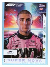 2025 Topps Turbo Attax F1 BWT Alpine Supernova 345 Jack Doohan