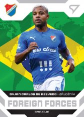 fotbalová kartička 2021-22 SportZoo Fortuna Liga Foreign Forces FF3 Dyjan C. D. Azevedo FC Baník Ostrava