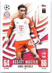 2023-24 Topps Match Attax EXTRA UEFA Club Competition Assist Master 145 Jamal Musiala (FC Bayern München)