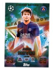 fotbalová kartička 2025-26 Topps Match Attax UCC Starboy Limited Edition LE 26 João Neves (Paris Saint-Germain)