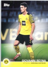 Fotbalová kartička 2021-22 Topps Borrusia Dortmund BVB GR Giovanni Reyna