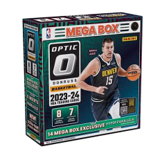 2023-24 Panini Donruss Optic Basketball Mega Box (Hyper Pink Prizms)