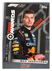 2025 Topps Turbo Attax F1 Oracle Red Bull Racing Topps Awards  288 Max Verstappen