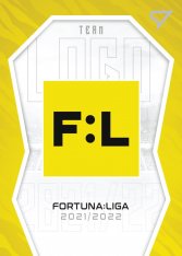 fotbalová kartička 2021-22 SportZoo Fortuna Liga Logo Fortuna Liga