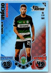 fotbalová kartička 2024-25 Topps Match Attax UEFA Club Competitions Topps Heritage 459 Goncalo Ignacio (Sporting Clube de Portugal)