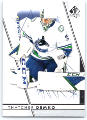 2022-23 Upper Deck SP Authentic 73 Thatcher Demko - Vancouver Canucks