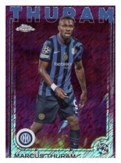 fotbalová kartička 2024-25 Topps Chrome Magenta 111 - Marcus Thuram