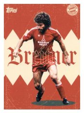 fotbalová kartička 2025-26 Topps Team set FC Bayern Munchen Die Bayern DB-3 Paul Breitner