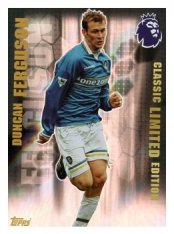 fotbalová kartička 2025-26 Topps  Premier League - Classic Limited Edition LE9 Duncan Ferguson (Everton)