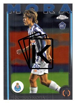 fotbalová kartička 2024-25 Topps Chrome 137 Rodrigo Mora, FC Porto RC