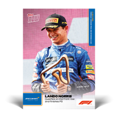 kartička Formule 1 Topps Now 2021 030 Lando Norris McLaren