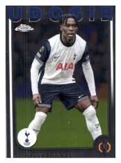 fotbalová kartička 2024-25 Topps Chrome UCC 71 Destiny Udogie, Tottenham Hotspur