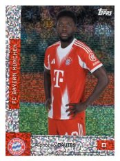fotbalová kartička 2025-26 Topps Team set FC Bayern Munchen FT-8 Alphonso Davies Yellow Static /125