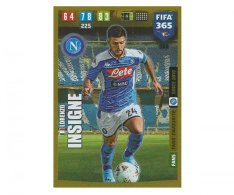 Fotbalová kartička Panini FIFA 365 – 2020 FANS FAVOURITE 263 Lorenzo Insigne  SSC Neapol