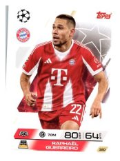 fotbalová kartička 2025-26 Topps Match Attax UCC 160 Raphaël Guerreiro (FC Bayern München)
