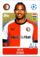 2024-25 Topps Champions League 216 Calvin Stengs(Feyenoord)