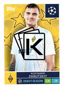2025-26 Topps Champions League FK Kairat Almaty 506 Alexandr Zarutskiy