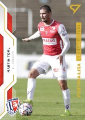 fotbalová kartička SportZoo 2020-21 Fortuna Liga Gold Limited 138 Martini Toml FK Pardubice /99