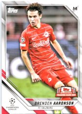 Fotbalová kartička 2021-22 Topps CLBC-21 Brenden Aaronson - FC Salzburg