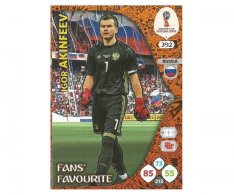Fotbalová kartička Panini Adrenalynl XL World Cup Russia 2018 Fans Favourite 392 Igor Akinfeev