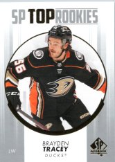 2022-23 Upper Deck SP Authentic SP Top Rookies TR-23 Brayden Tracey - Anaheim Ducks