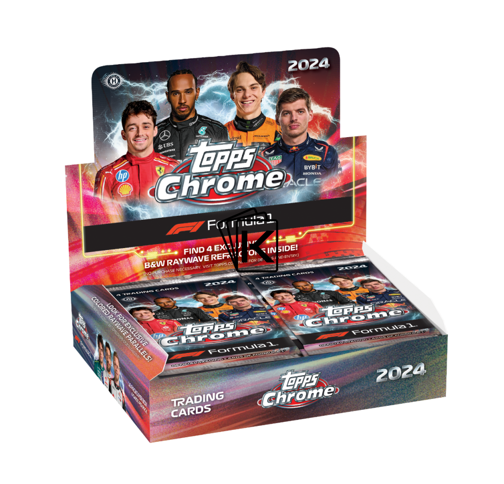 2024 Topps Chrome Formula 1 Qualifying Lap Box Kartičkárna