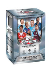 2025-26 Topps Chrome UEFA Club Competitions Blaster Box