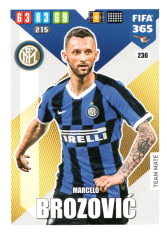 Fotbalová kartička Panini Adrenalyn XL FIFA 365 - 2020 Team Mate 236 Marcelo Brozović Inter Milan